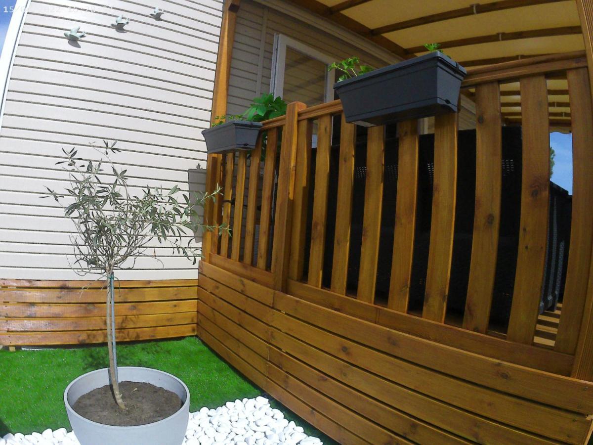 Mobil Home Moderne Neuf Et Ultra Equipe De 6 A 8 Couchages Canet-en-Roussillon Exterior foto