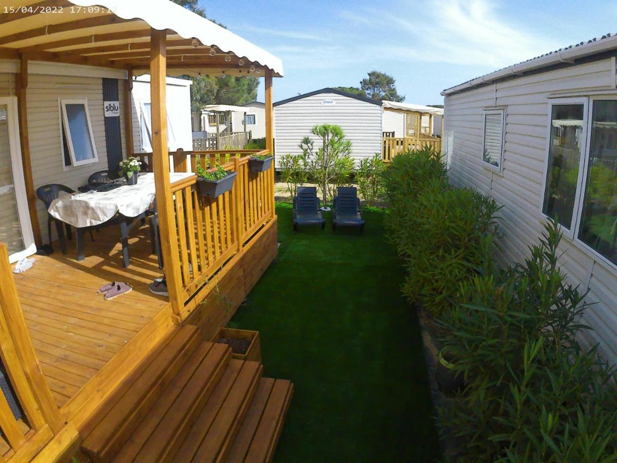 Mobil Home Moderne Neuf Et Ultra Equipe De 6 A 8 Couchages Canet-en-Roussillon Exterior foto