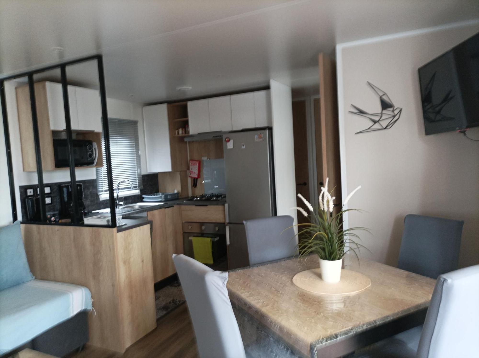 Mobil Home Moderne Neuf Et Ultra Equipe De 6 A 8 Couchages Canet-en-Roussillon Exterior foto